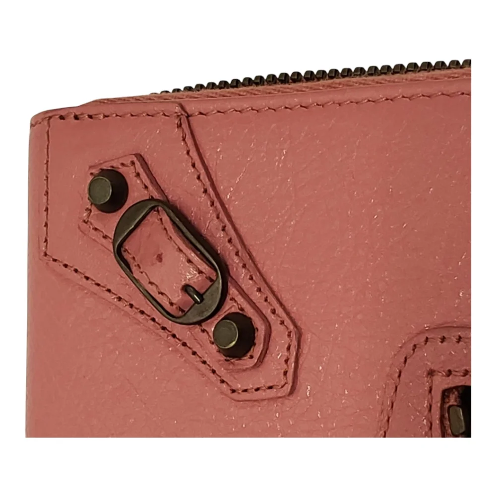 BALENCIAGA classic‎ continental wallet rose azalee